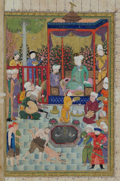 A Princely Reception, illustration from the 